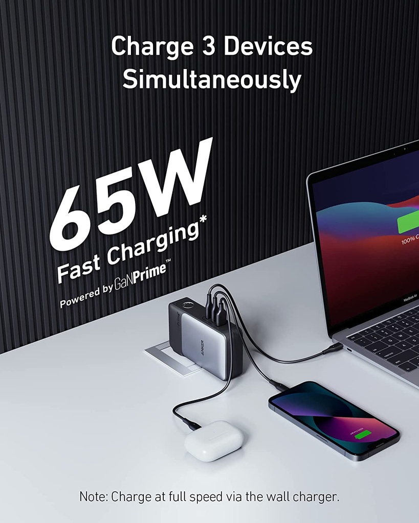Anker733　Ganprime Anker's New Compact GaNPrime Chargers Output up to a